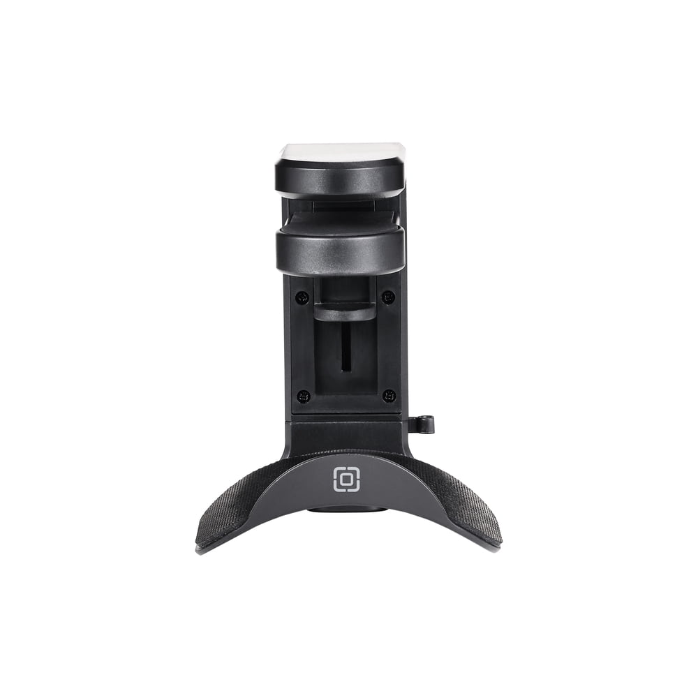 Headset Hanger Desk Clamp Dual-Side Headphone Stand, Aluminum Under-Desk Cord Organizer, Black  product photo