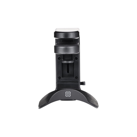 Headset Hanger Desk Clamp Dual-Side Headphone Stand, Aluminum Under-Desk Cord Organizer, Black  product photo