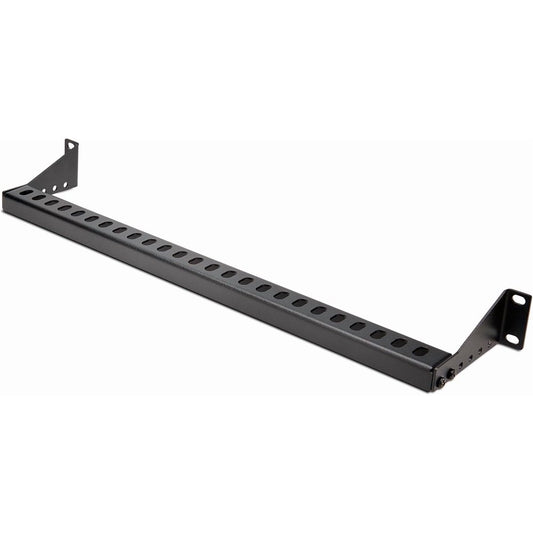 Rack Cable Lacing Bar 2-Pack, Steel Horizontal Wire Support Mount 19-Inch, Black  product photo