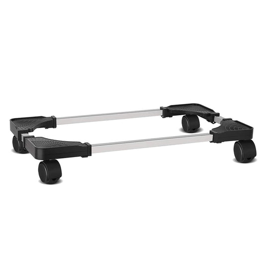 Rolling CPU Stand, Mobile Computer Tower Holder with Locking Casters, Black  product photo